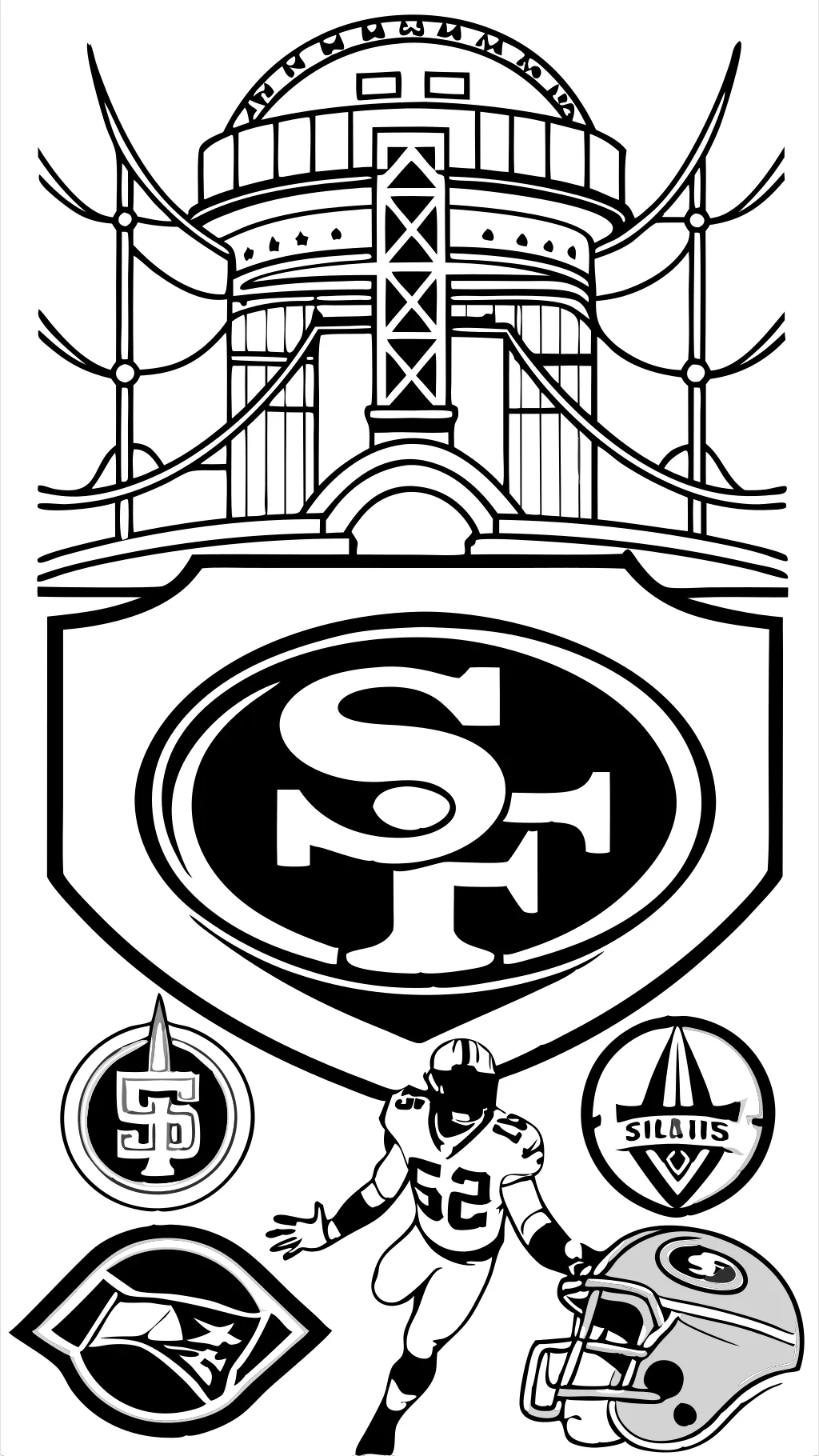 49ers color pages